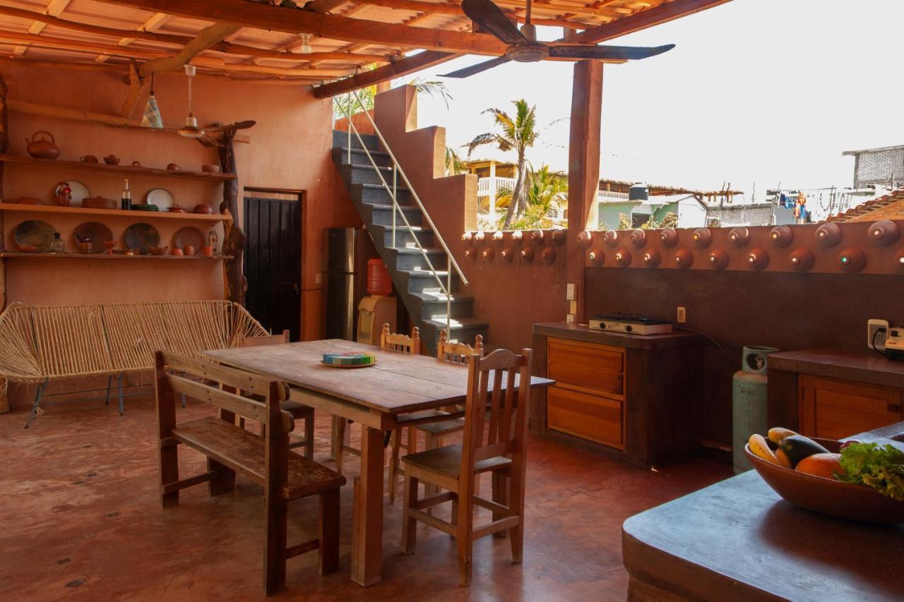 M A R E A V I V A - Z I P O L I T E - O A X Apartment Zipolite Bagian luar foto